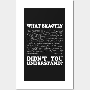 What Exactly Didn't You Understand? Posters and Art